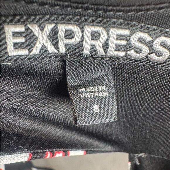 Express Strappy backless Hawaiian floral mini sundress size 8 - Picture 6 of 8